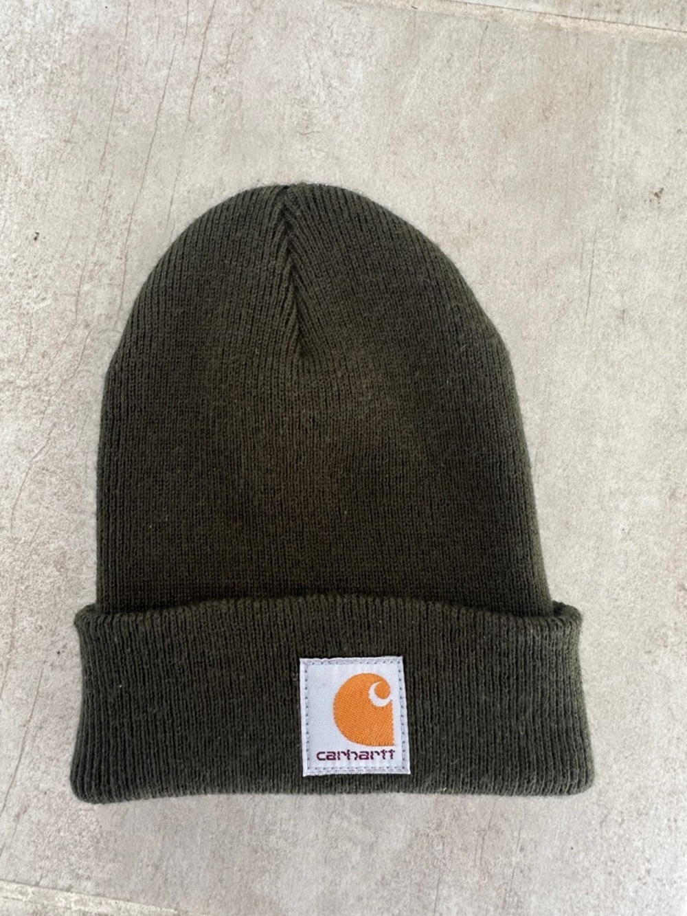 Carhartt Infant/ Youth Camo Green Beanie Hat